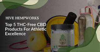 Top 5 THC-Free CBD Products for Athletic Excellence